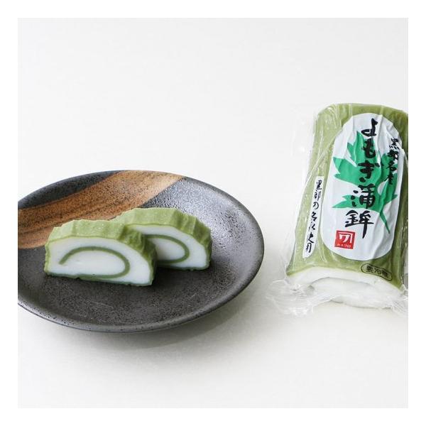 【メーカー】生地蒲鉾有限会社【原材料】魚肉、でん粉、砂糖、食塩、卵白、よもぎ、発酵調味液、調味料(アミノ酸等)、ソルビット【賞味期限】製造日から45日(開封後はお早めにお召し上がりください。)【保存方法】冷蔵庫（1℃〜10℃）にて保存【内容...