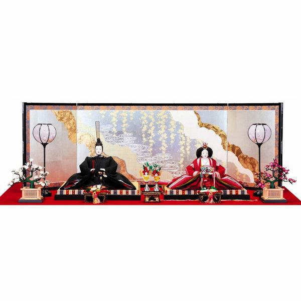 雛人形 京七 九番 親王飾り 荻野和風 清水久遊 : 人形の館石倉 - 通販