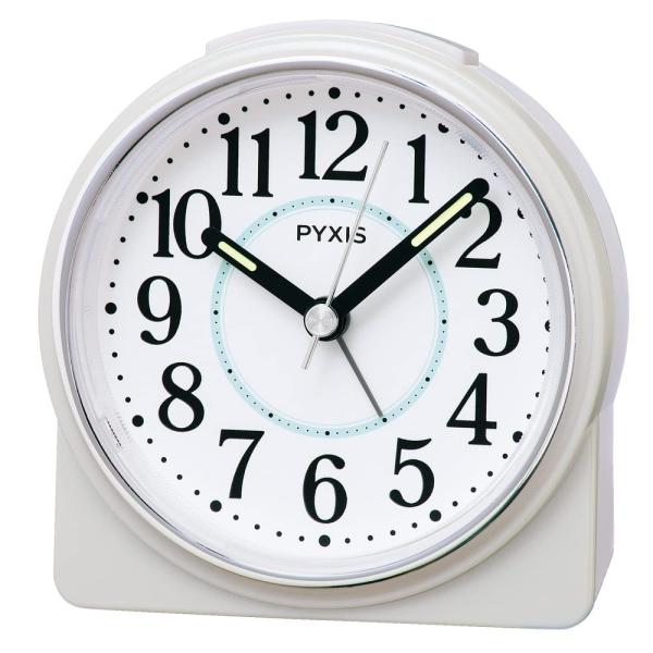 SEIKO セイコー　ミュージックアラームクロック　置時計 セイコークロック(Seiko Clock) 目覚まし時計 置き時計 アナログ 白