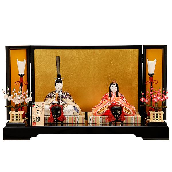 雛人形 K403 真多呂作 木目込人形 人形の佳月 高級品 送料無料 : 人形