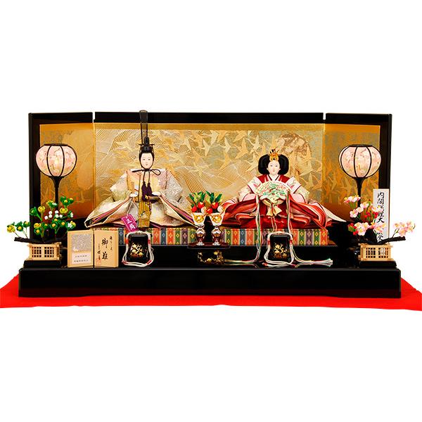 雛人形 K8 ひな人形 人形の佳月 佳月オリジナル 送料無料 京都西陣帯