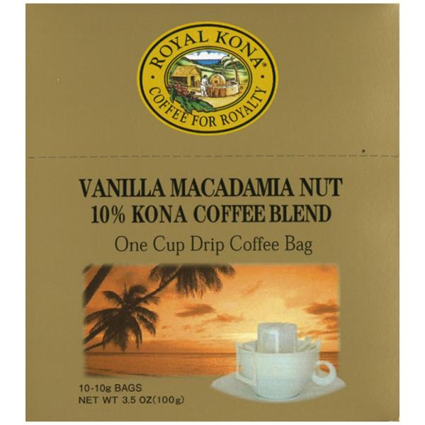 Royal Kona (ロイヤルコナ) ヴァニラマカダミアナッツ ワンドリップ