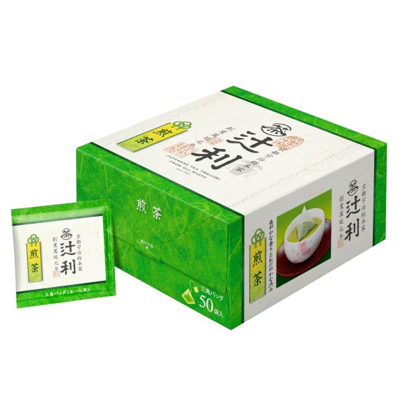 他サイト： 辻利 煎茶 三角ティーバッグ 50P 2グラム (x 50)の商品画像
