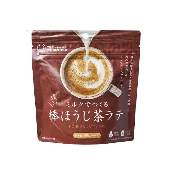 他サイト： つぼ市製茶本舗 つぼ市 ミルクでつくる棒ほうじ茶ラテ 100gの商品画像
