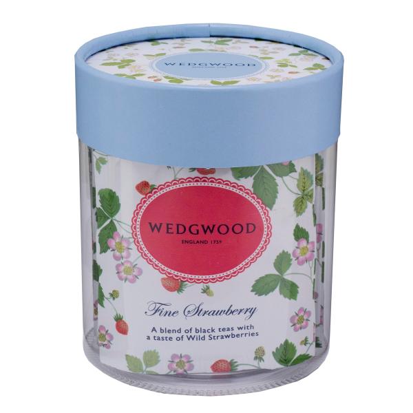 他サイト： ウェッジウッド(Wedgwood) プチ 手土産 紅茶ワイルド ストロベリー ティーバッグ筒(9袋入)の商品画像