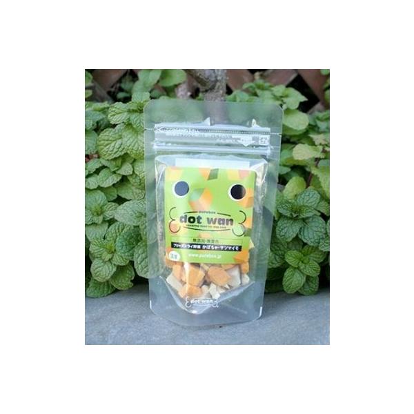 他サイト： ドットわん ドックフード ドットわんフリーズドライ野菜 かぼちゃ・サツマイモ 10gの商品画像