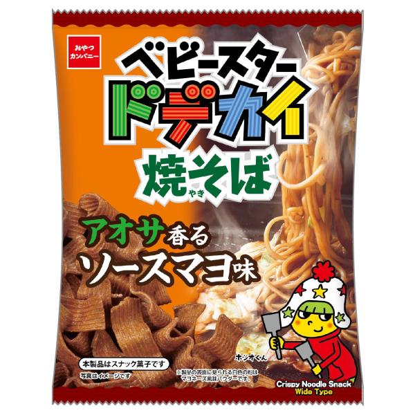 他サイト： 公式ベビースター ドデカイ焼そば ソースマヨ味 67g×12袋 | 駄菓子 スナック菓子 ラーメンスナック おつまみ おやつ ローリングストの商品画像