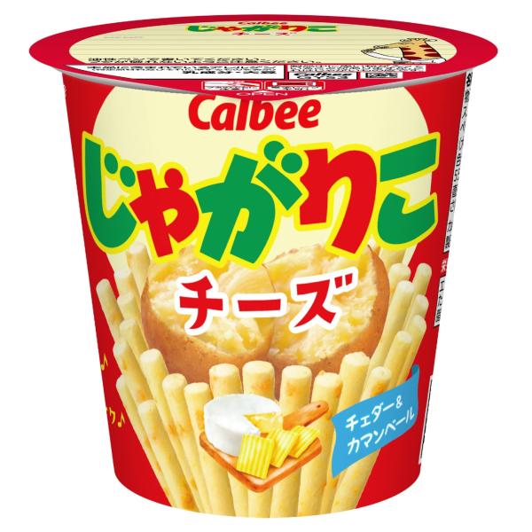 他サイト： じゃがりこ カルビー じゃがりこチーズ 55g×12個の商品画像