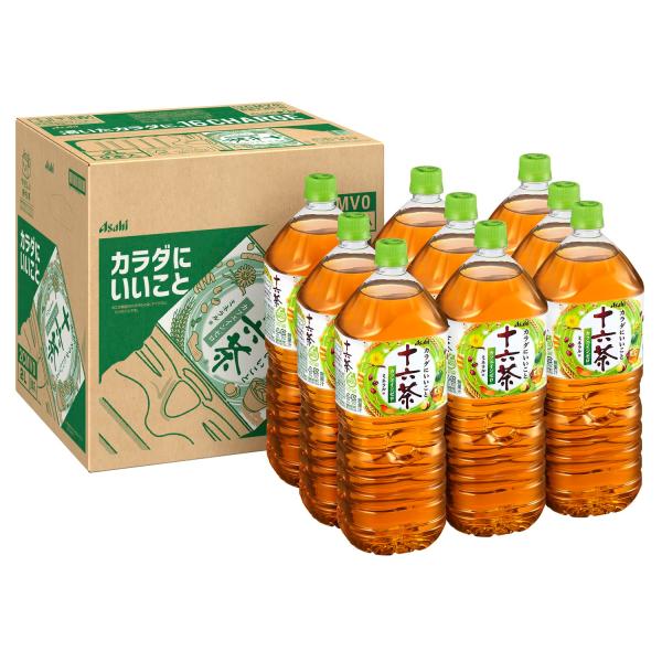 他サイト： アサヒ飲料 #like(タグライク) 十六茶 2L×9本 お茶 ノンカフェインの商品画像