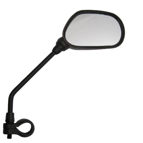 サイズ:約95×290mm重量:約150g材質:ミラーハウジング/ABS樹脂、ミラー/ポリカーボネイト、ステー/鉄、調整ゴム/塩化ビニル、取付金具/ナイロンパイプハンドル直径:22.2mm、26.0mmまで対応