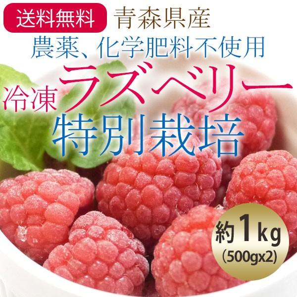 冷凍）青森県産農薬・化学肥料不使用冷凍国産ラズベリー