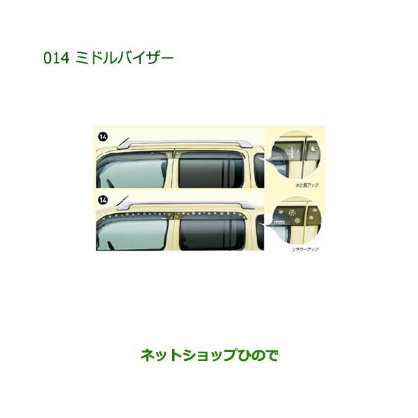 ダイハツ ◯純正部品ダイハツ ミラ ココアミドルバイザー