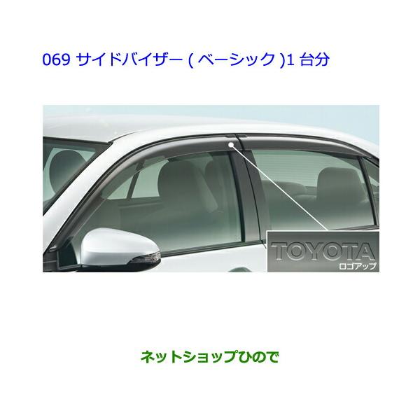 トヨタ ○◯純正部品トヨタ カローラアクシオサイドバイザー
