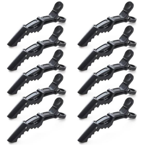 ワニクリップ ダッカール 美容師 プロ用 10本セット ヘアクリップ