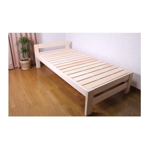 すのこベッド シングル 国産ひのき 送料無料 無垢 : ひのきや
