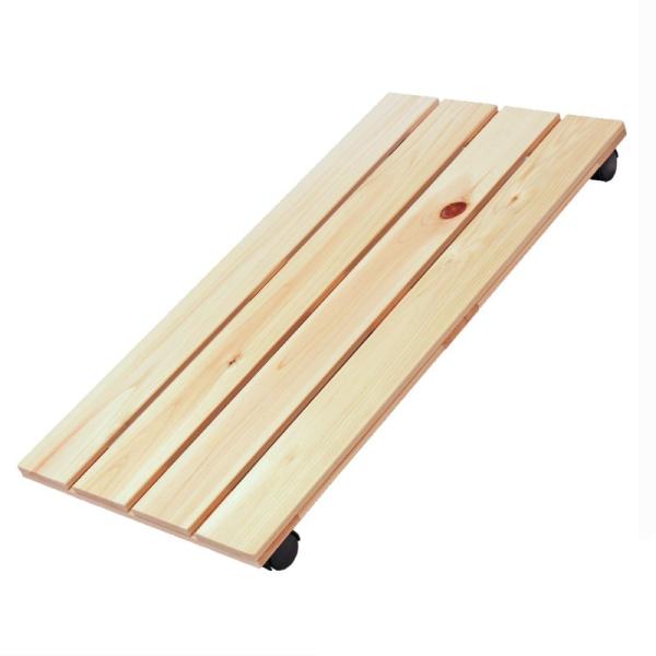 押入れ収納が楽になる！国産ひのきのキャスター付きすのこですひのきには防虫効果・防ダニ効果・抗菌・坑カビ効果などがあり押入れ、ベッド下の収納に最適です●商品サイズ(約)：幅75×奥行37×高さ7.8cm●耐荷重：40kg●材質：国産ひのき●板...