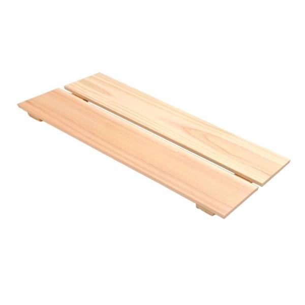 厚さ2cmで、押入れやクローゼットで利用する場合なども収納スペースを広く利用できます。裏面からのタッカー打ち仕上げなので、表面には釘の跡がなく見た目スッキリタイプ。DIYや棚板としての使用にもおすすめ。●商品サイズ(約)：幅45×奥行17....