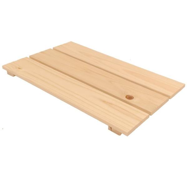 厚さ2cmで、押入れやクローゼットで利用する場合なども収納スペースを広く利用できます。裏面からのタッカー打ち仕上げなので、表面には釘の跡がなく見た目スッキリタイプ。DIYや棚板としての使用にもおすすめ。●商品サイズ(約)：幅45×奥行27....