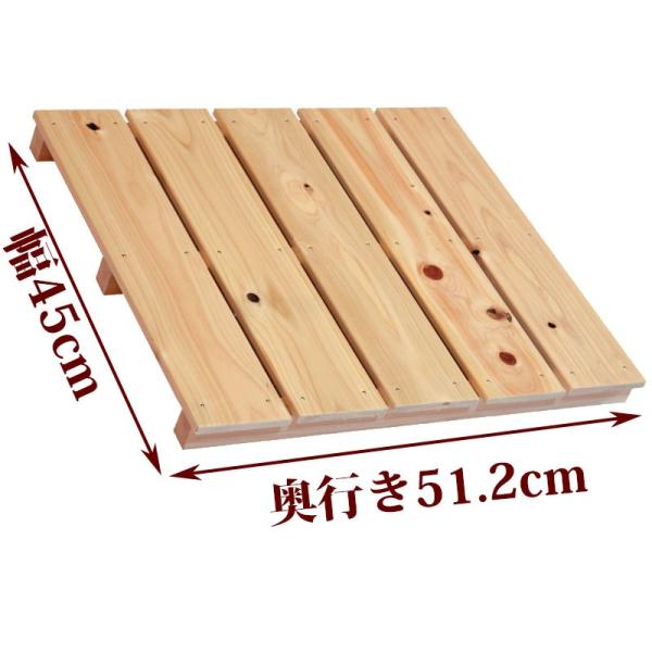 【サイズ】幅40ｃｍ×奥行き75cm×高さ7.8cm【重さ】2kg【耐荷重】40kg・押入れの収納に便利なキャスター付きのすのこです・すのこを連結、分割することができます・防虫、防カビ効果があるといわれるひのきを使用しています・連結すのこ(...