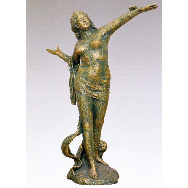 北村西望 馬上 平和の女神 美術品 彫刻家作品