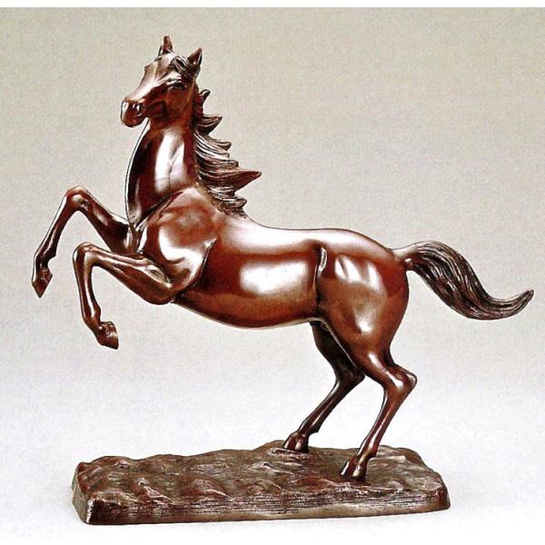 高岡銅器 馬の置物／台付飛馬 化粧箱付／送料無料 : 檜屋美術館 - 通販