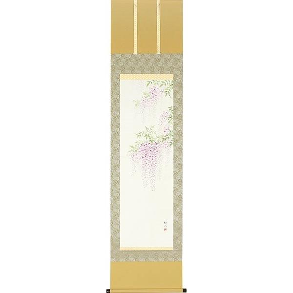 春の掛け軸 藤 床の間に春を飾る 高級桐箱付 Ka 1278 掛け軸工芸 ポスターカレンダー館 通販 Yahoo ショッピング