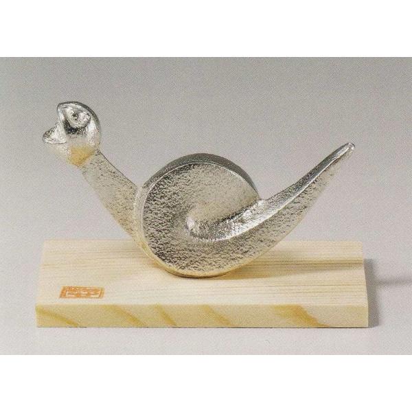 巳の置物 すず 三枝惣太郎作品 干支の置き物 高岡銅器の縁起干支 巳年