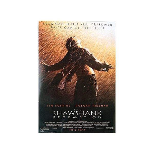 ショーシャンクの空に／映画ポスター フレーム（額）なし :SI-118