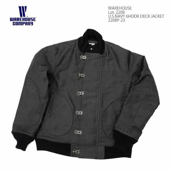 ウエアハウス WAREHOUSE 2208P-23 Lot.2208 U.S.NAVY 6フックデッキ 