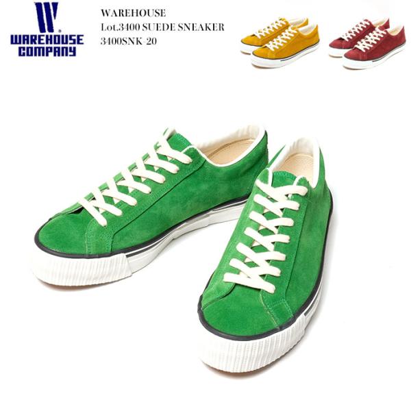 WAREHOUSE（ウエアハウス） Lot.3400 スウェード スニーカー 3400SNK