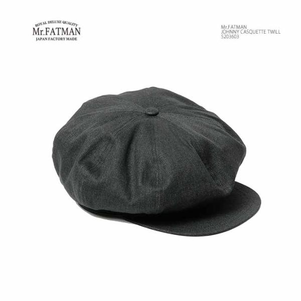 美品Mr.FATMAN ミスターファットマン ジョニーキャスケットツイル M Mr.FATMAN ミスターファットマン Mr.FATMAN 5203603 ジョニー