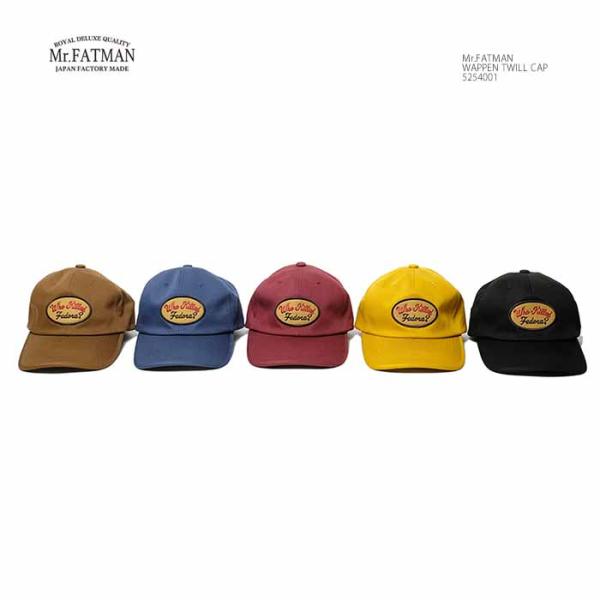 Mr.FATMAN ミスターファットマン Mr.FATMAN 5254001 ツイル ワッペン