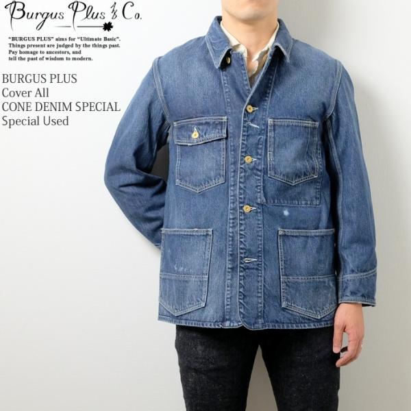 バーガスプラス　カバーオール BURGUS PLUS（バーガスプラス） カバーオール コーンデニム