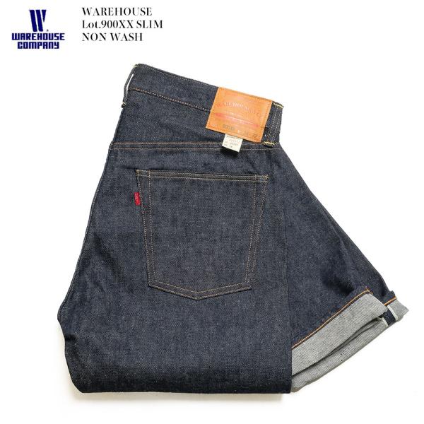 ウエアハウス900XXスリムタイプ WAREHOUSE ウエアハウス 900XX SLIM TAPERED JEANS 13.5oz RIGID
