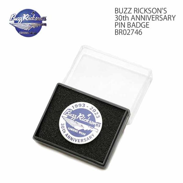 BUZZ RICKSON'S バズリクソンズ BR02746 30周年 記念ピンバッジ 本七宝