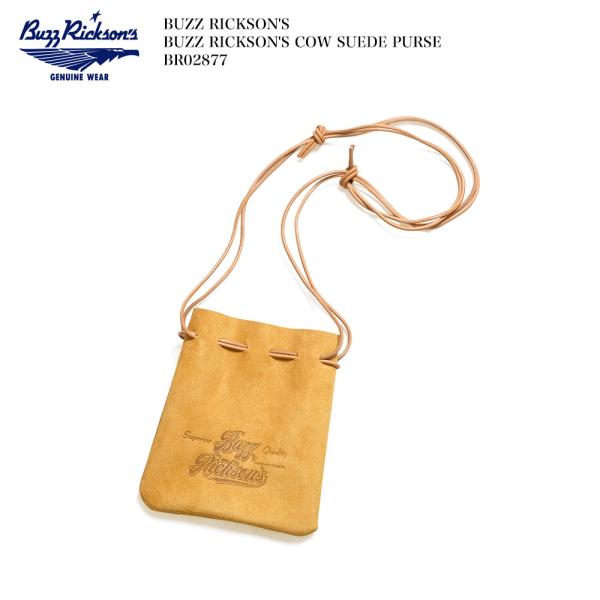 BUZZ RICKSON'S バズリクソンズ BR02877 カウ スウェード パース