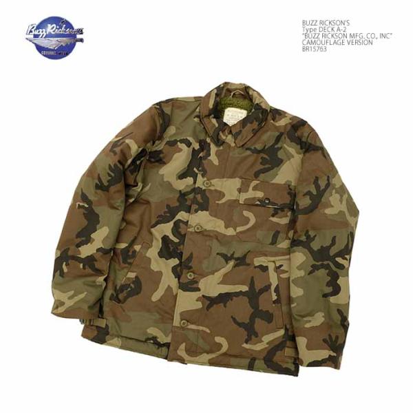 BUZZ RICKSON'S バズリクソンズ BR15763 Type DECK A-2 カモフラージュ