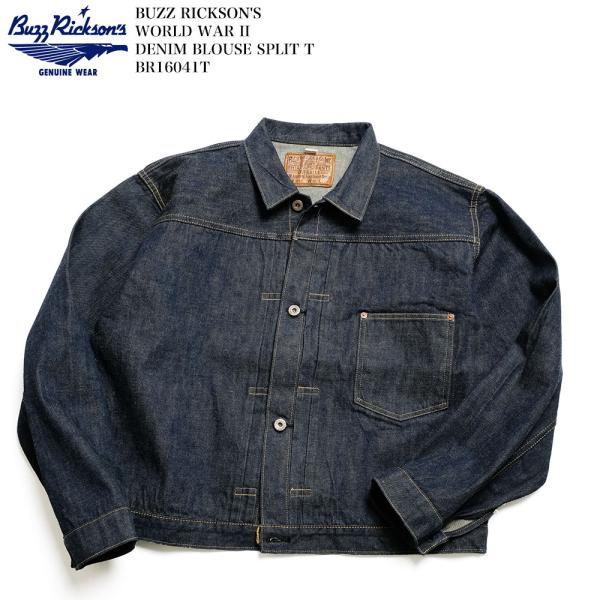 8*0様 バズリクソンズ デニムジャケット 大戦モデル48 Tバック hinoya-ameyoko_br16041t