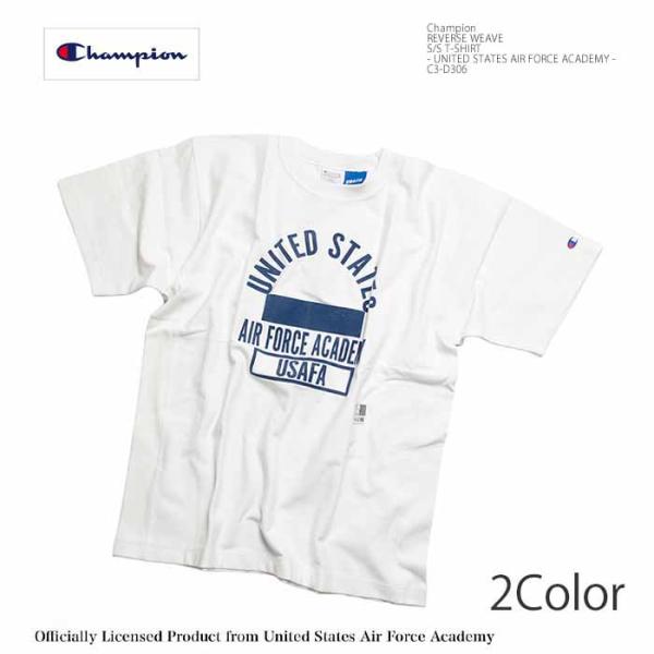専用 US AIR FORCE ACDEMY CHAMPION チャンピオン L Champion（チャンピオン） Champion C3-D306 リバースウィーブ Tシャツ