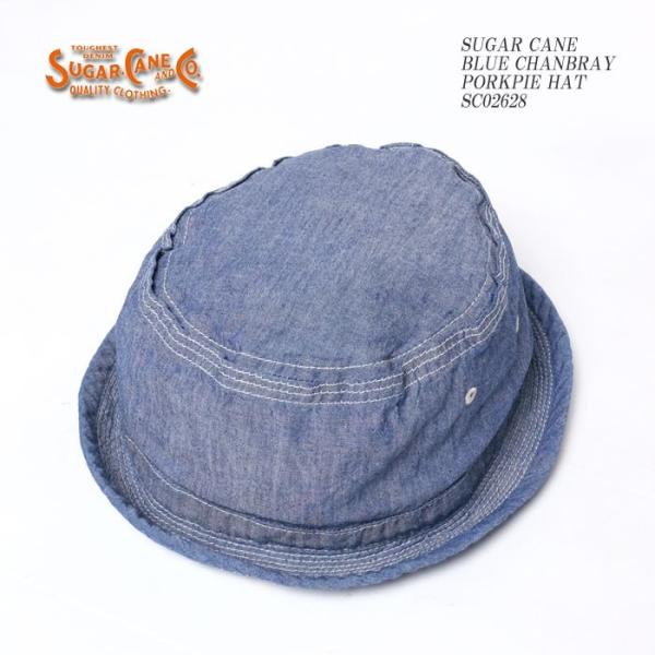SUGAR CANE SUGARCANE（シュガーケーン） ブルーシャンブレー