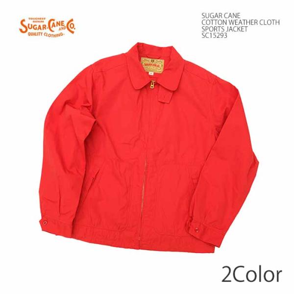 SUGAR CANE シュガーケーン SC15293 コットンウェザークロス スポーツ