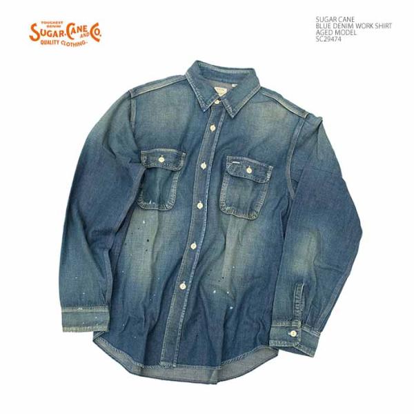 シュガーケーン ダンガリーシャツ長袖シャツ L 楽天市場】シュガーケーン SUGAR CANE SC29204 - Add Human