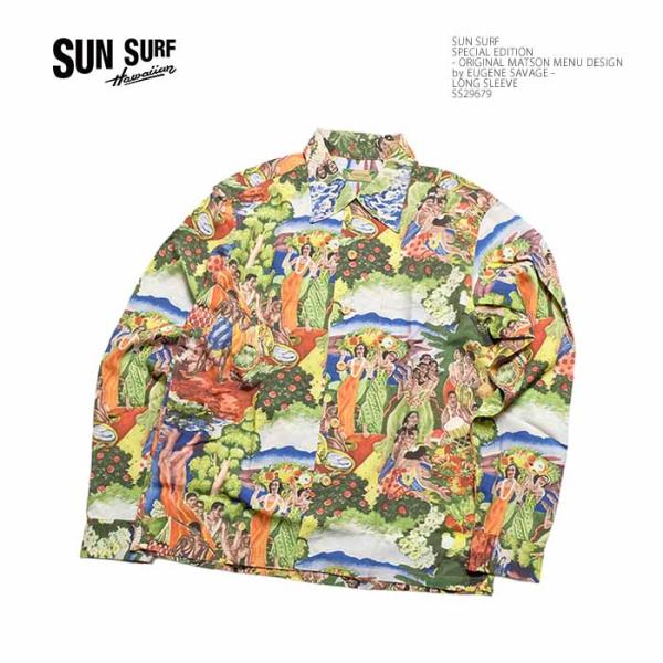 SUN SURF サンサーフ SS29679 スペシャルエディション 洋柄 長袖