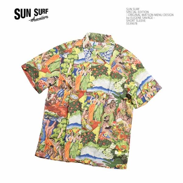 SUN SURF サンサーフ SS39678 スペシャルエディション 洋柄 半袖