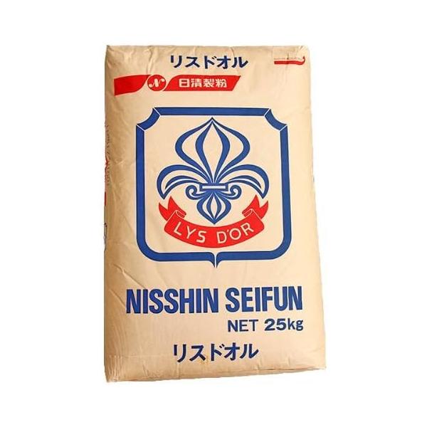 【フランスパン用中力小麦粉】 日清製粉 リスドオル 25kg袋
