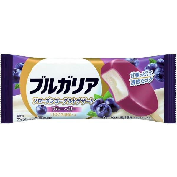 【冷凍】ブルガリアフローズンヨーグルトデザートブルーベリー85ml×24袋