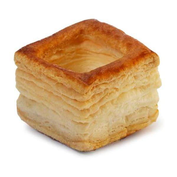 商品の説明 スペインのコンフィレタス社が製造する、一口サイズの業務用成形パイ生地ケース(正方形)。30ミリ角前後の大きさで、開封してそのまま直ぐにご利用いただけます。マーガリンを使用することにより、さっくりと軽く焼き上がっています。パイ生地...