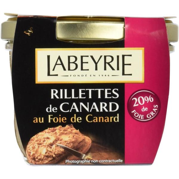 じっくりと煮込んだフランス産の鴨肉を大きめにほぐして作られたリエット。瓶の真ん中にはトロッととろける濃厚なフォアグラの塊がごろっと入っています。鴨肉のリエットだけでも良し、フォアグラだけでも良し、混ぜても良し、と3つの味を楽しめる商品です。...
