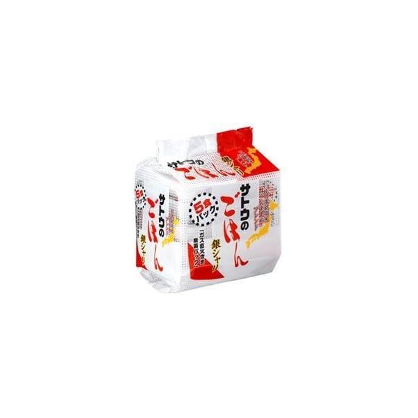 サトウ食品 サトウのごはん 銀シャリ 5食パック (200g×5食)×8袋入×(2