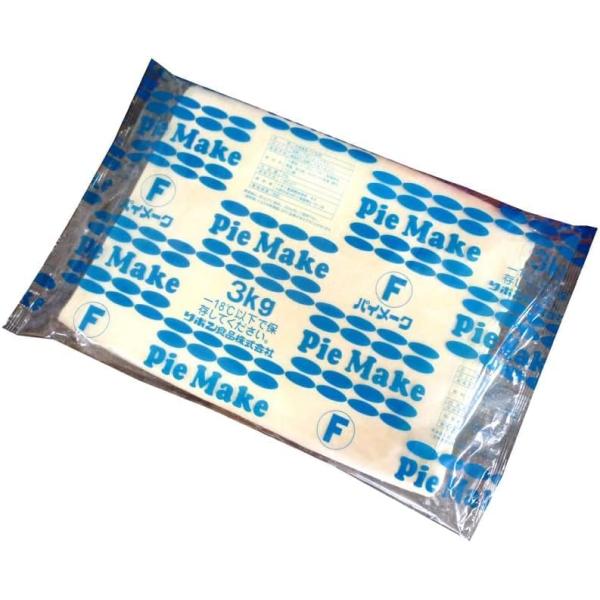 国産バターを折り込み、サクッとしたくちどけのいいパイ3kg生地。